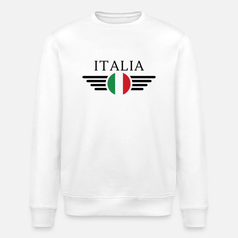 T-shirt à l’italienne - Sweat bio ROLLER Stanley/Stella Unisexe - blanc