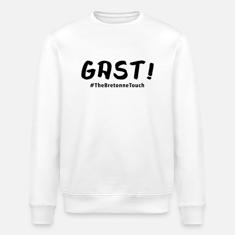 Gast ! - Sweat bio ROLLER Stanley/Stella Unisexe - blanc