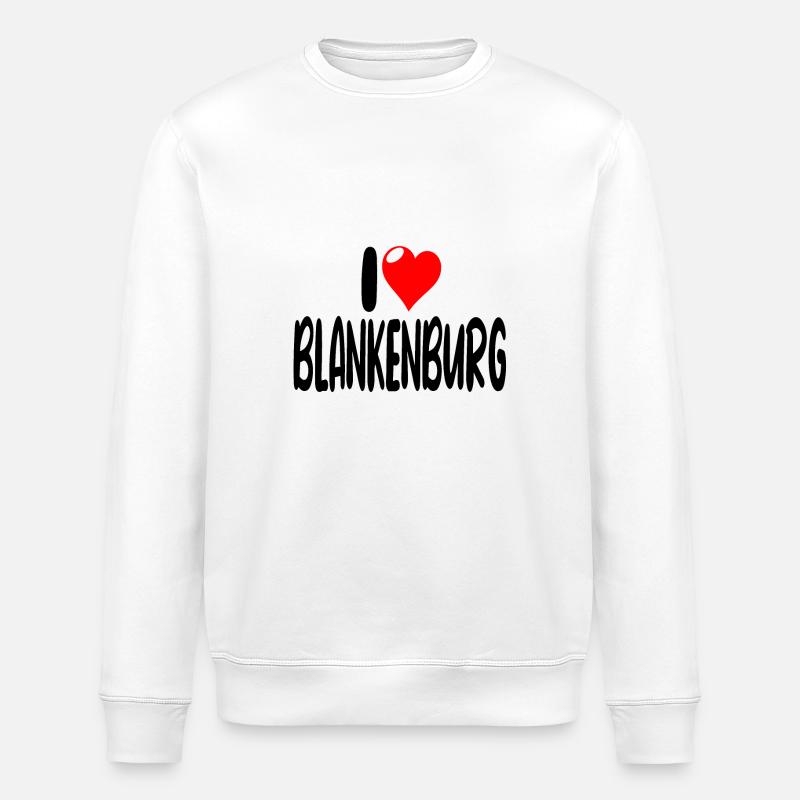 Blankenburg - Stanley/Stella Unisex Bio-Sweatshirt ROLLER - Weiß