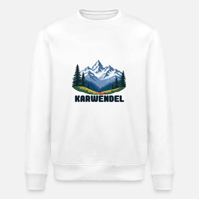 Karwendel - Stanley/Stella ROLLER Unisex Organic Sweatshirt - white