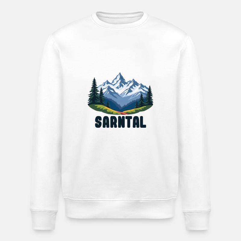 Sarntal - Sweat bio ROLLER Stanley/Stella Unisexe - blanc
