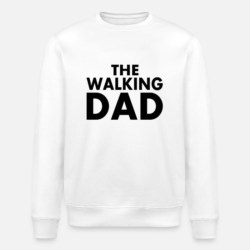 The walking dad - Sweat bio ROLLER Stanley/Stella Unisexe - blanc