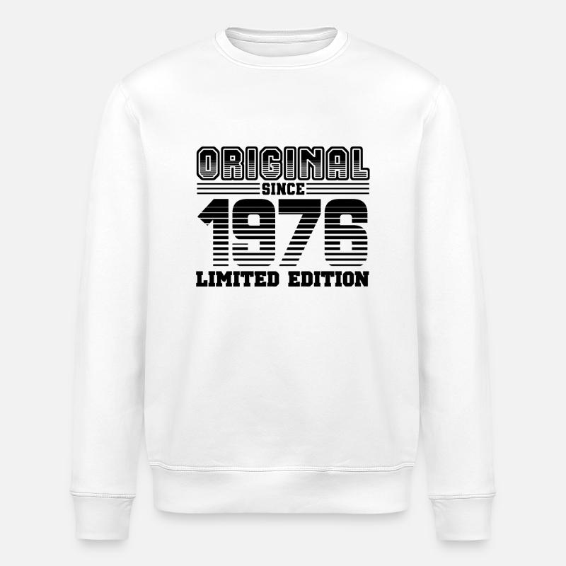 1976 - Stanley/Stella Unisex Bio-Sweatshirt ROLLER - Weiß