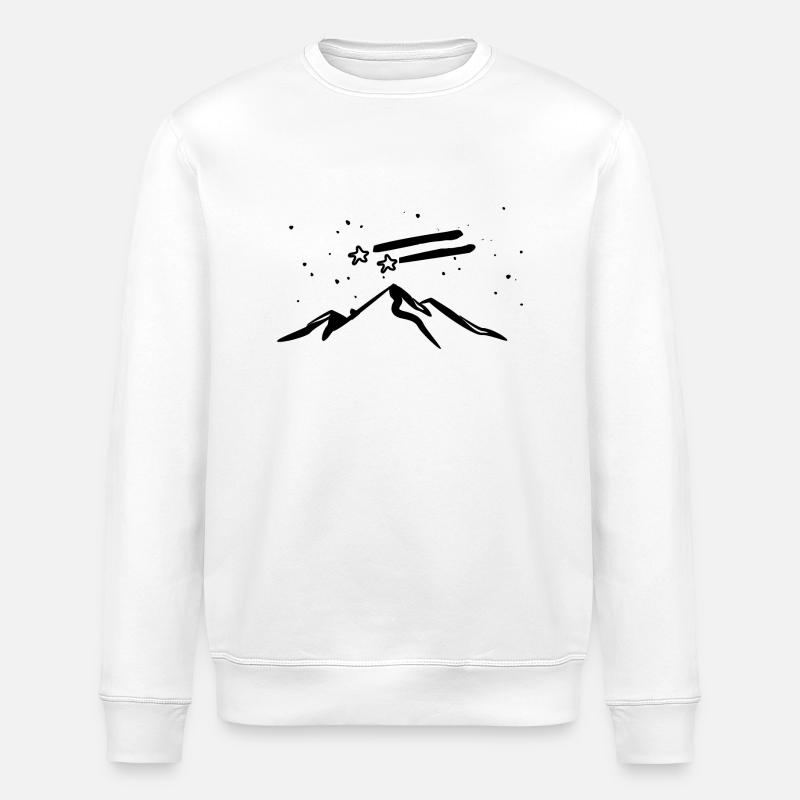 Stardust - Sweat bio ROLLER Stanley/Stella Unisexe - blanc