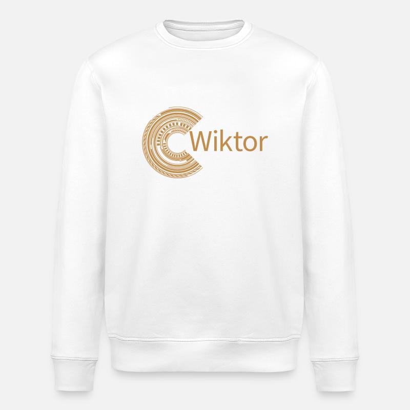 For Wiktor - Stanley/Stella ROLLER Unisex Organic Sweatshirt - white