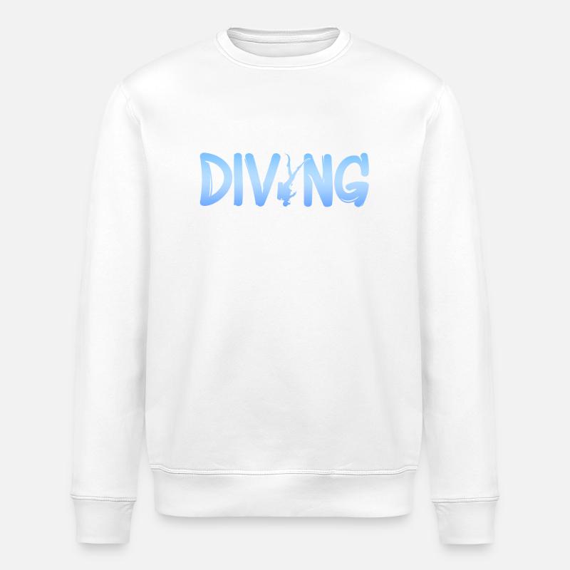diving - Stanley/Stella Unisex Bio-Sweatshirt ROLLER - Weiß