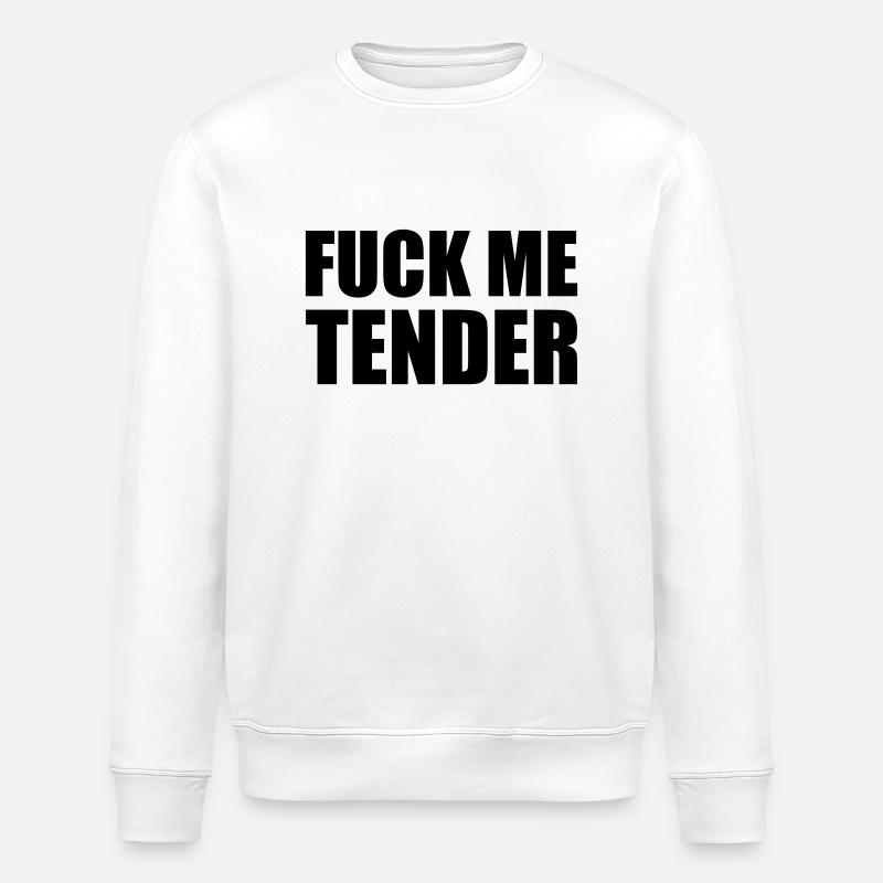 BAISE-MOI TENDREMENT - Sweat bio ROLLER Stanley/Stella Unisexe - blanc
