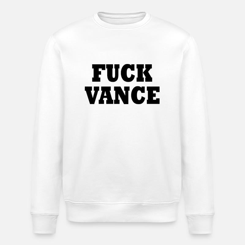 fuck vance - Stanley/Stella Unisex Bio-Sweatshirt ROLLER - Weiß