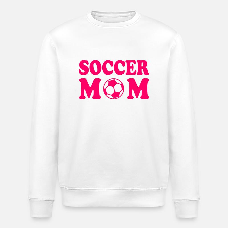 Soccer mom - Stanley/Stella Unisex Bio-Sweatshirt ROLLER - Weiß