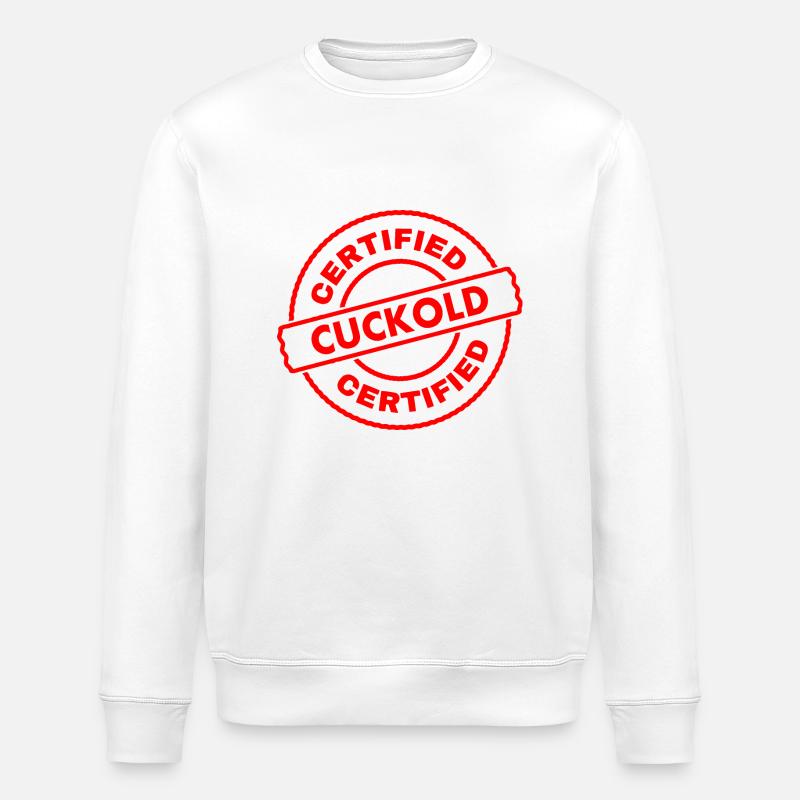 Cuckold - Stanley/Stella Unisex Bio-Sweatshirt ROLLER - Weiß