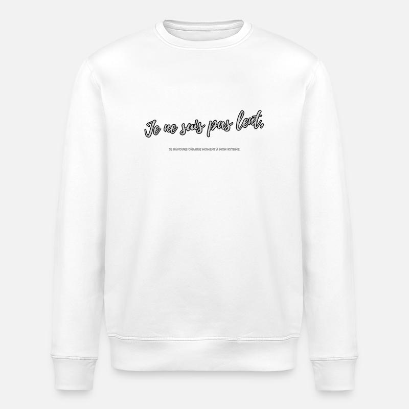 Lent - Sweat bio ROLLER Stanley/Stella Unisexe - blanc