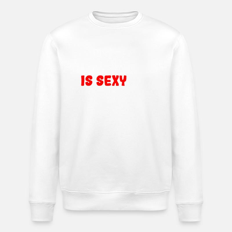 Science is sexy - Stanley/Stella Unisex Bio-Sweatshirt ROLLER - Weiß