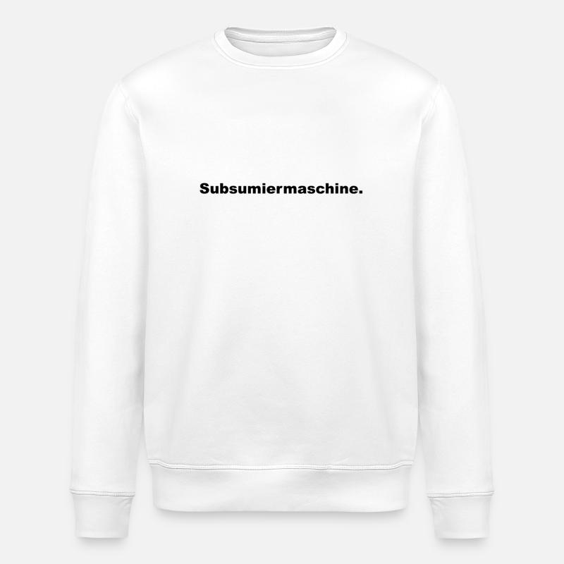 Subsumiermaschine - Stanley/Stella Unisex Bio-Sweatshirt ROLLER - Weiß