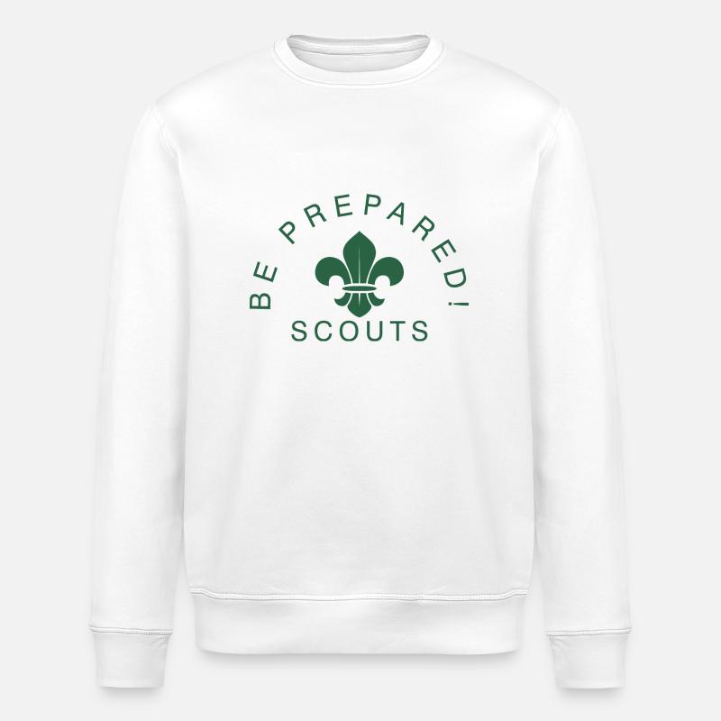 Scout, Scout, Wolfling, Rover, Gift - Stanley/Stella ROLLER Unisex Organic Sweatshirt - white