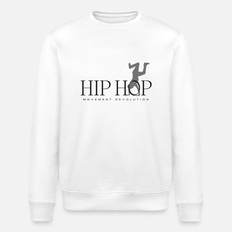Hip Hop Dance - Stanley/Stella Unisex Bio-Sweatshirt ROLLER - Weiß