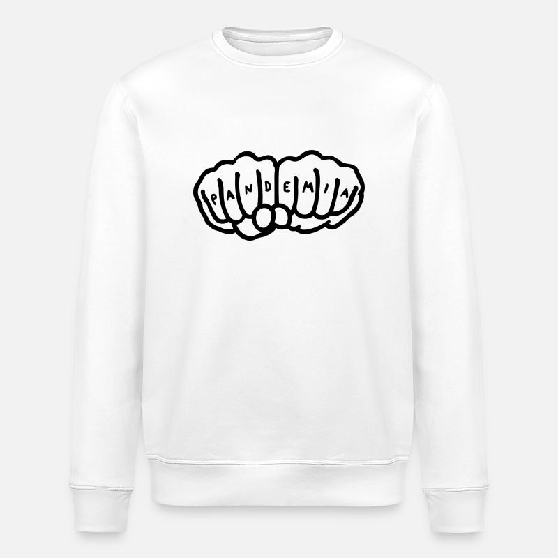 Pandemia/ Spain - Stanley/Stella Unisex Bio-Sweatshirt ROLLER - Weiß