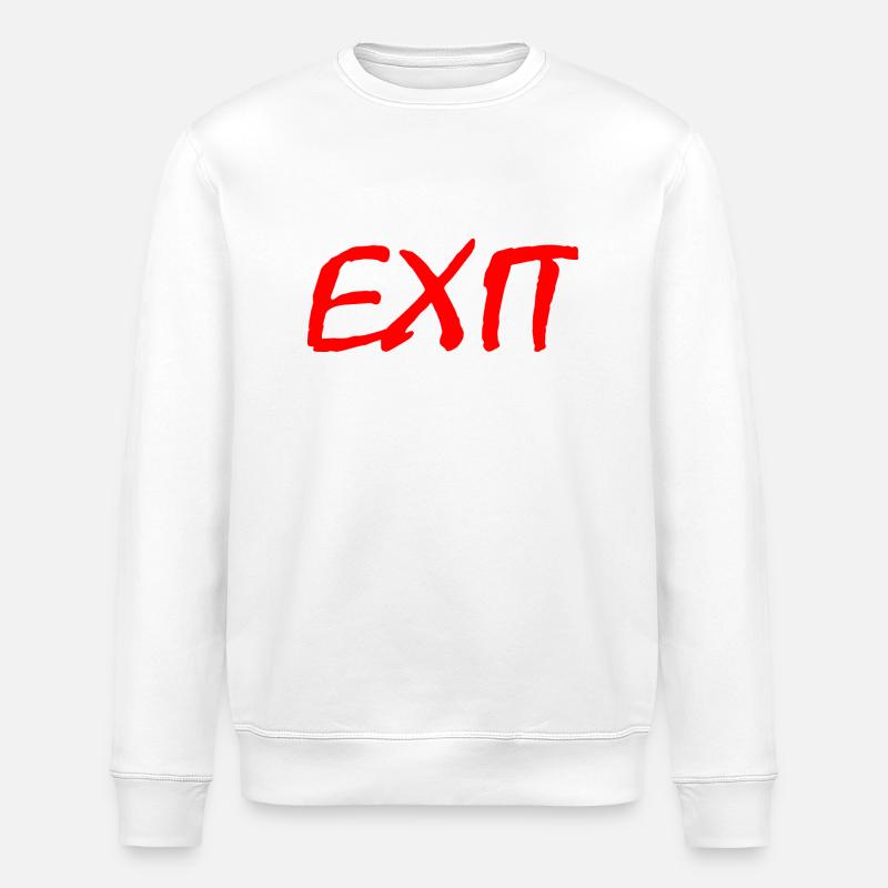 Exit - Stanley/Stella ROLLER Unisex Organic Sweatshirt - white