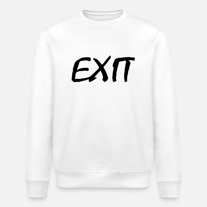 Exit - Stanley/Stella Unisex Bio-Sweatshirt ROLLER - Weiß
