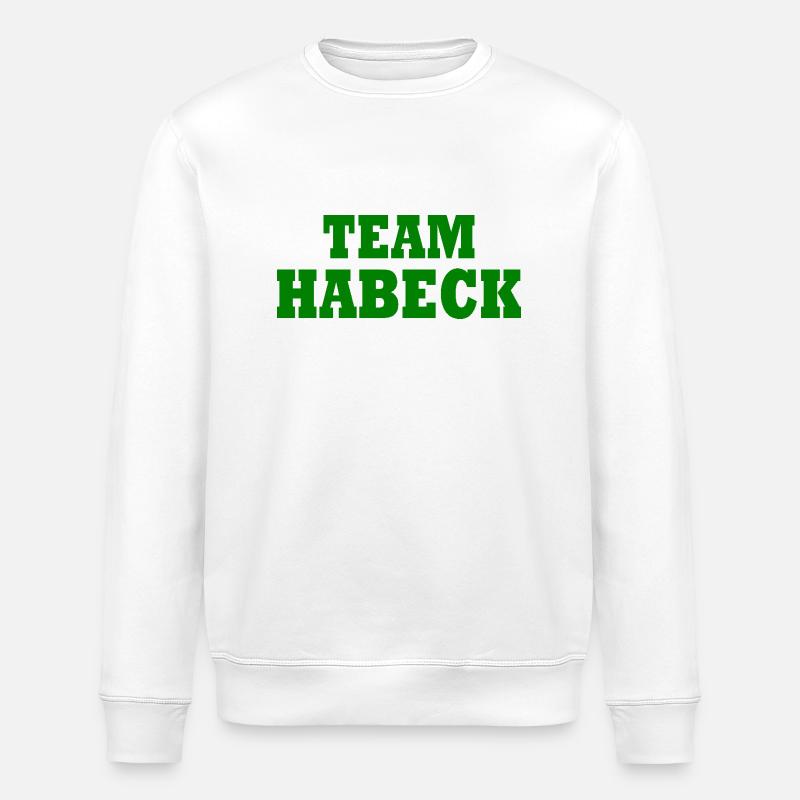 Team habeck - Stanley/Stella Unisex Bio-Sweatshirt ROLLER - Weiß