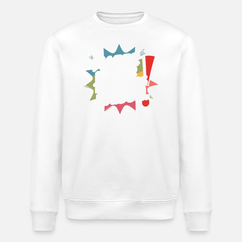 Marre d'avoir raison - Sweat bio ROLLER Stanley/Stella Unisexe - blanc