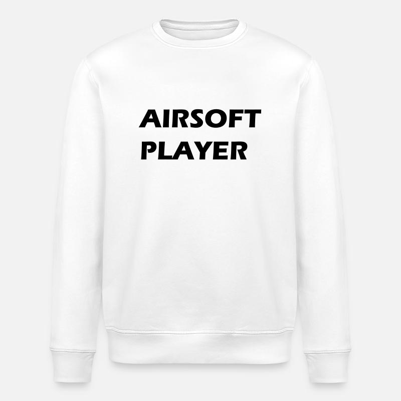 Airsoft joueur JH - Sweat bio ROLLER Stanley/Stella Unisexe - blanc