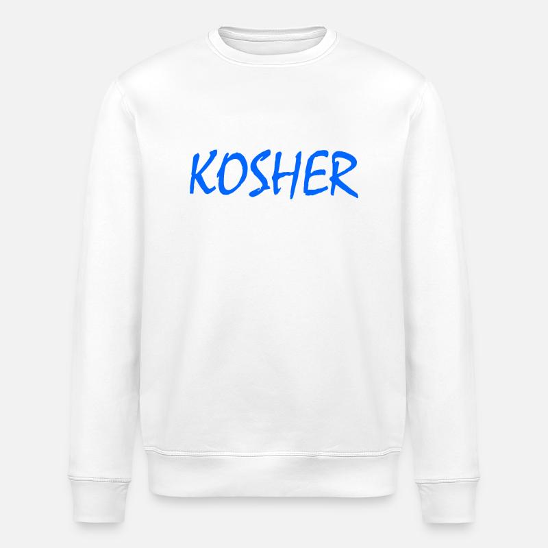 Kosher - Sweat bio ROLLER Stanley/Stella Unisexe - blanc