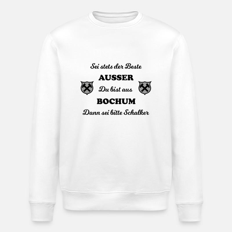 Le meilleur de la marmite - Sweat bio ROLLER Stanley/Stella Unisexe - blanc