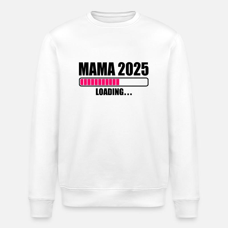 Mama 2025 - Sweat bio ROLLER Stanley/Stella Unisexe - blanc