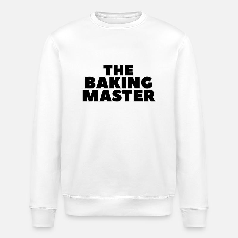 Baking Masterclass Merch - Stanley/Stella Unisex Bio-Sweatshirt ROLLER - Weiß