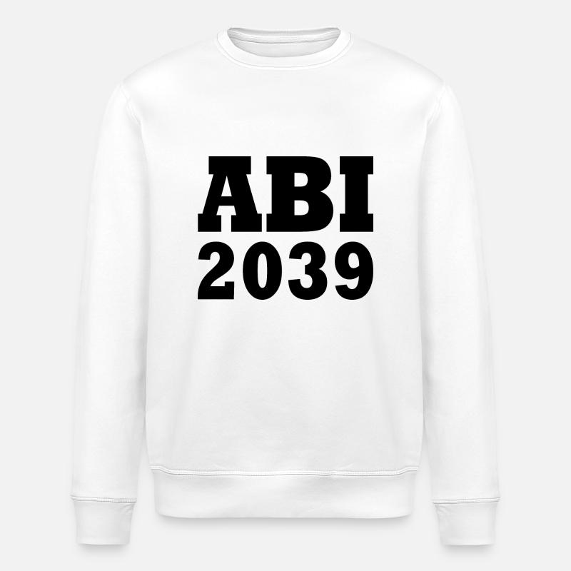 Abi 2039 - Stanley/Stella Unisex Bio-Sweatshirt ROLLER - Weiß