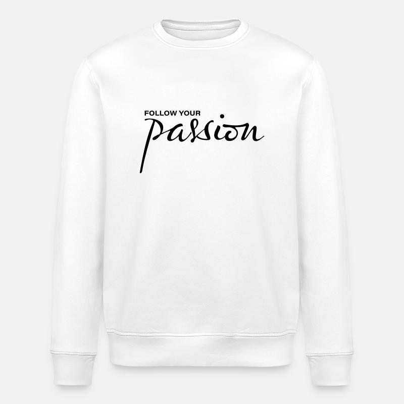 Suivez votre passion - Sweat bio ROLLER Stanley/Stella Unisexe - blanc