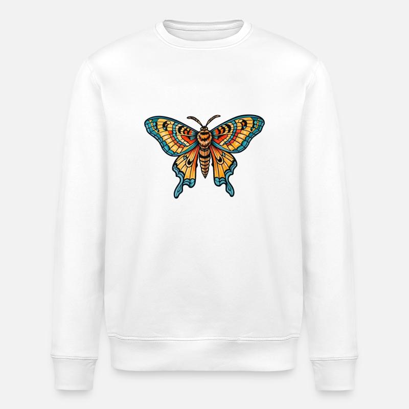 Motte Neo Traditional - Stanley/Stella Unisex Bio-Sweatshirt ROLLER - Weiß