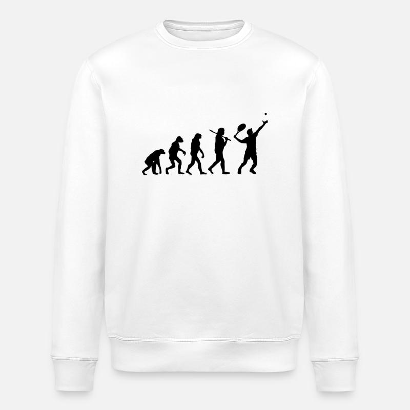 Tennis - Stanley/Stella Unisex Bio-Sweatshirt ROLLER - Weiß