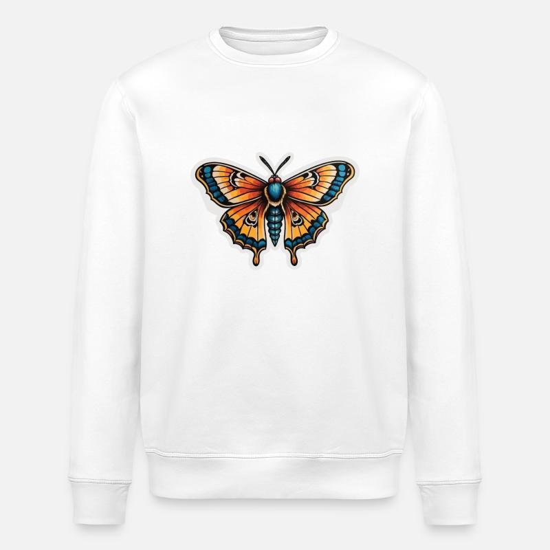 Motte Neo Traditional - Stanley/Stella Unisex Bio-Sweatshirt ROLLER - Weiß