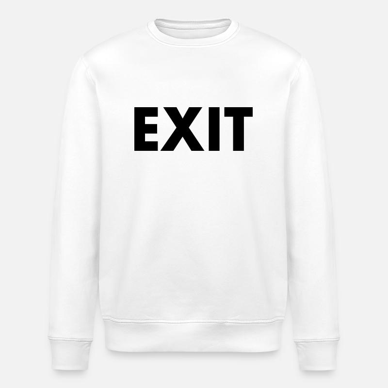 Exit - Sweat bio ROLLER Stanley/Stella Unisexe - blanc