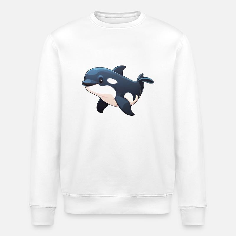 Orque - Sweat bio ROLLER Stanley/Stella Unisexe - blanc