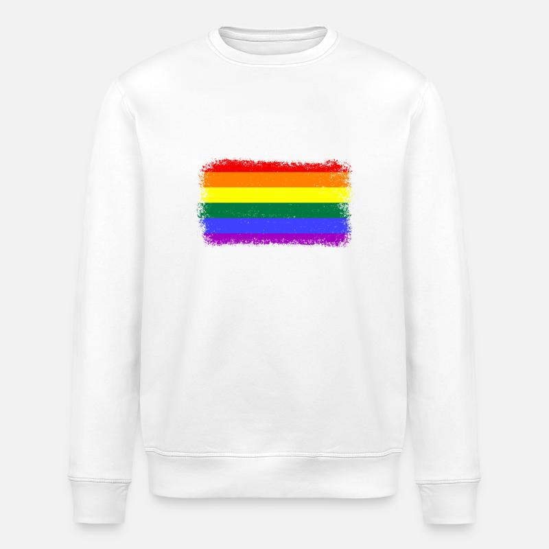 Lgbtq - Stanley/Stella Unisex Bio-Sweatshirt ROLLER - Weiß