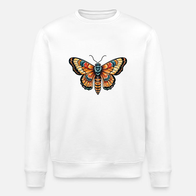 Motte Neo Traditional - Stanley/Stella Unisex Bio-Sweatshirt ROLLER - Weiß