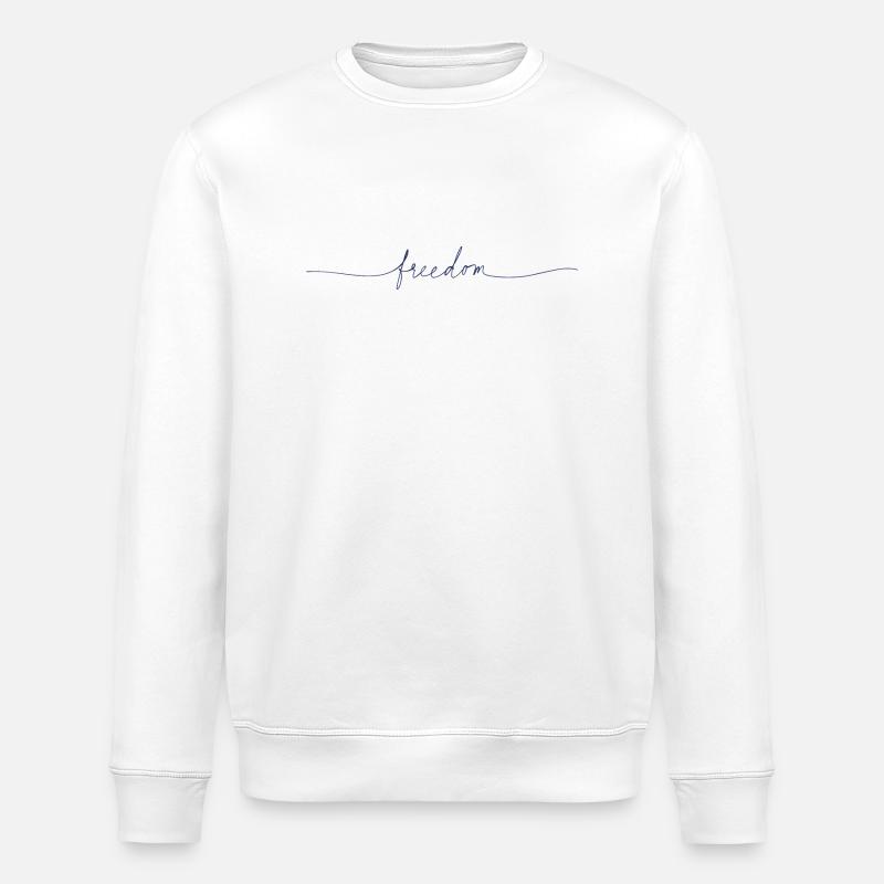 Liberté - Sweat bio ROLLER Stanley/Stella Unisexe - blanc