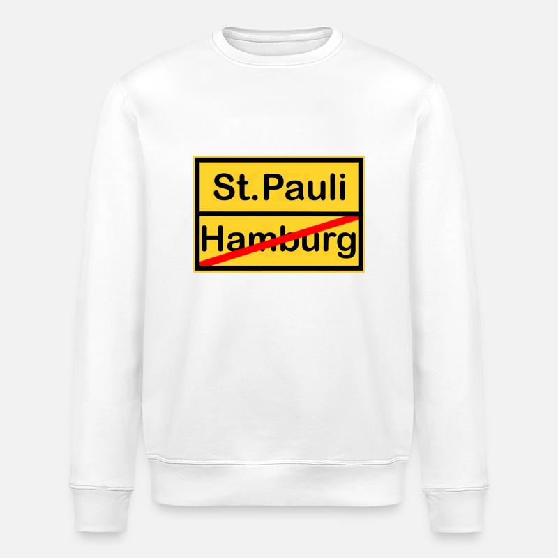 Les supporters de Pauli - Sweat bio ROLLER Stanley/Stella Unisexe - blanc