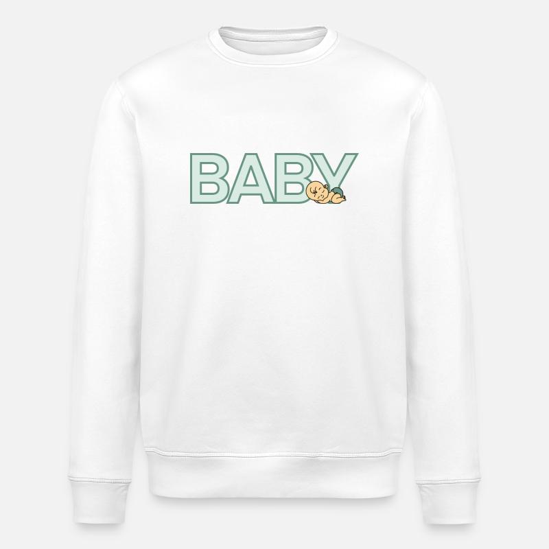 Baby - Stanley/Stella Unisex Bio-Sweatshirt ROLLER - Weiß