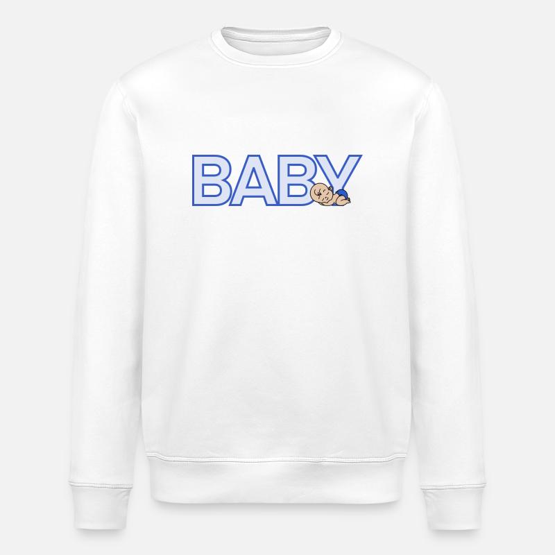 Baby junge - Stanley/Stella Unisex Bio-Sweatshirt ROLLER - Weiß