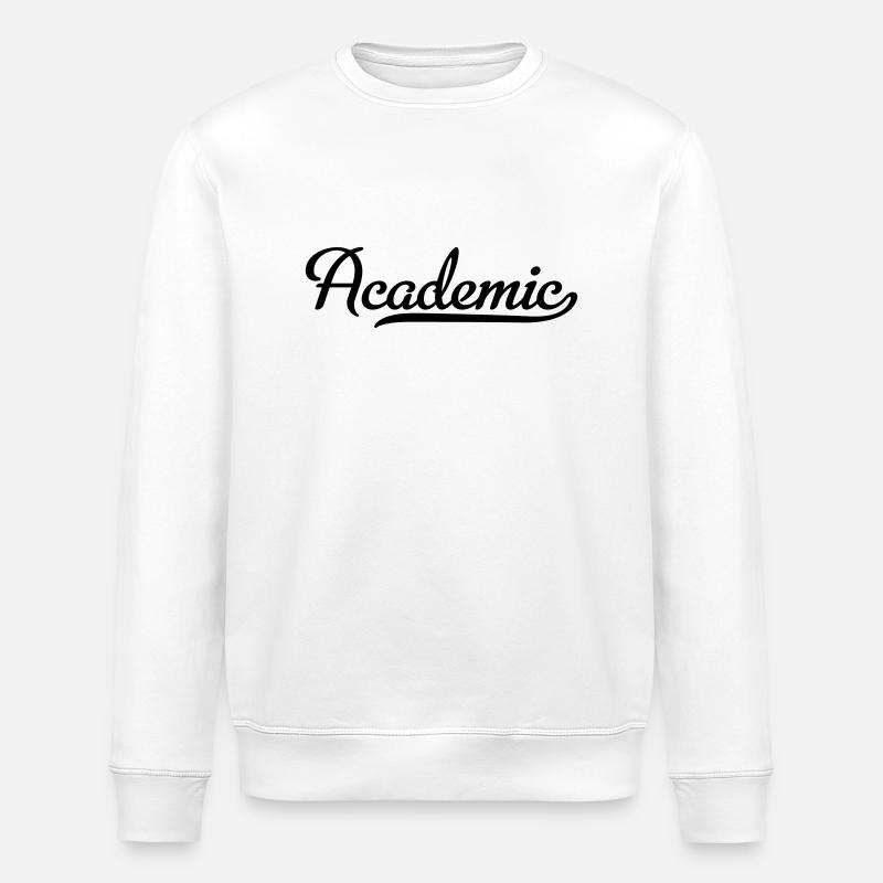 Academiker - Stanley/Stella Unisex Bio-Sweatshirt ROLLER - Weiß