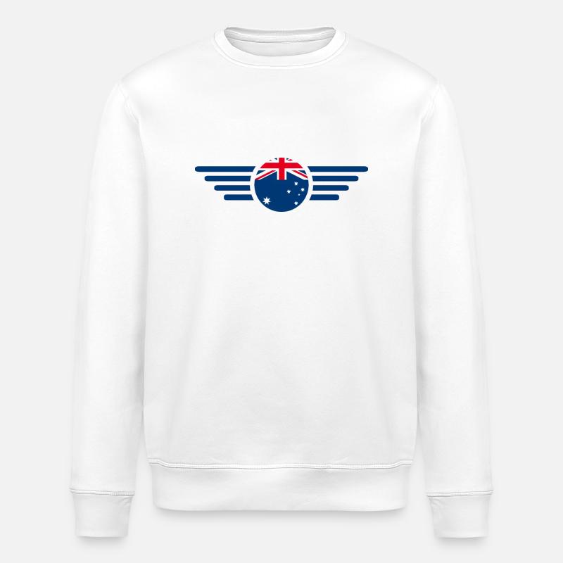 T-shirt design de style australien - Sweat bio ROLLER Stanley/Stella Unisexe - blanc