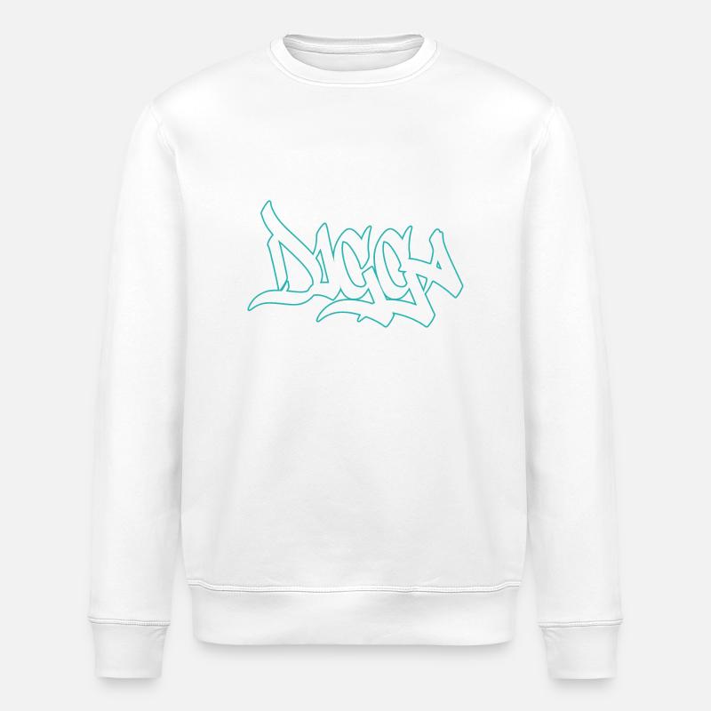Digga - Stanley/Stella Unisex Bio-Sweatshirt ROLLER - Weiß
