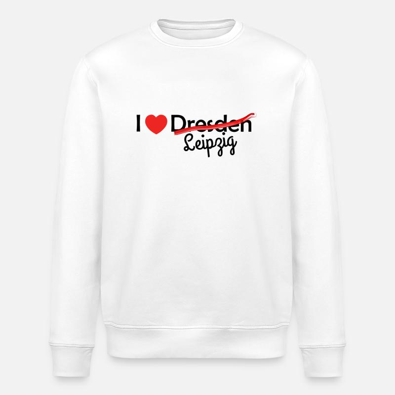 Leipzig! - Stanley/Stella Unisex Bio-Sweatshirt ROLLER - Weiß