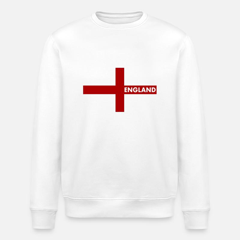 England - Stanley/Stella Unisex Bio-Sweatshirt ROLLER - Weiß