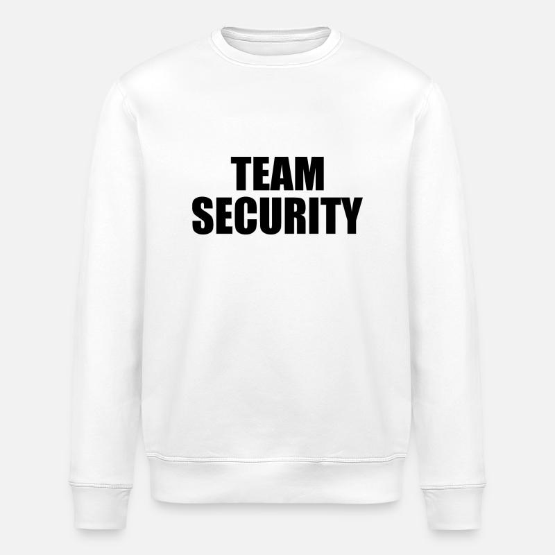 Team security - Stanley/Stella ROLLER Unisex Organic Sweatshirt - white