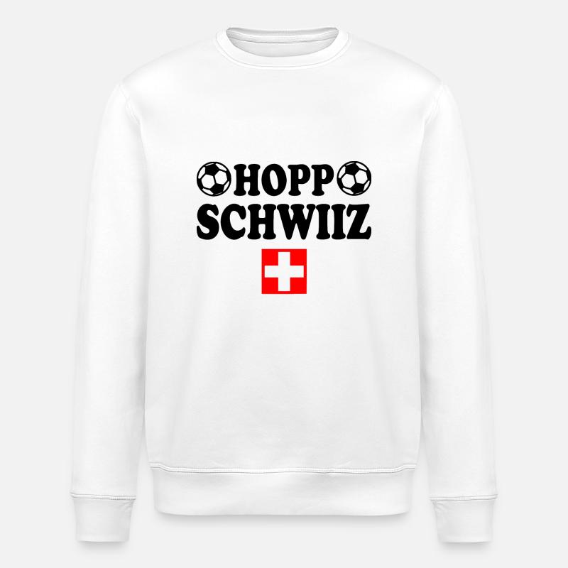 Suisse - Sweat bio ROLLER Stanley/Stella Unisexe - blanc