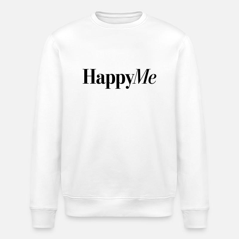 HappyMe - Stanley/Stella Unisex Bio-Sweatshirt ROLLER - Weiß